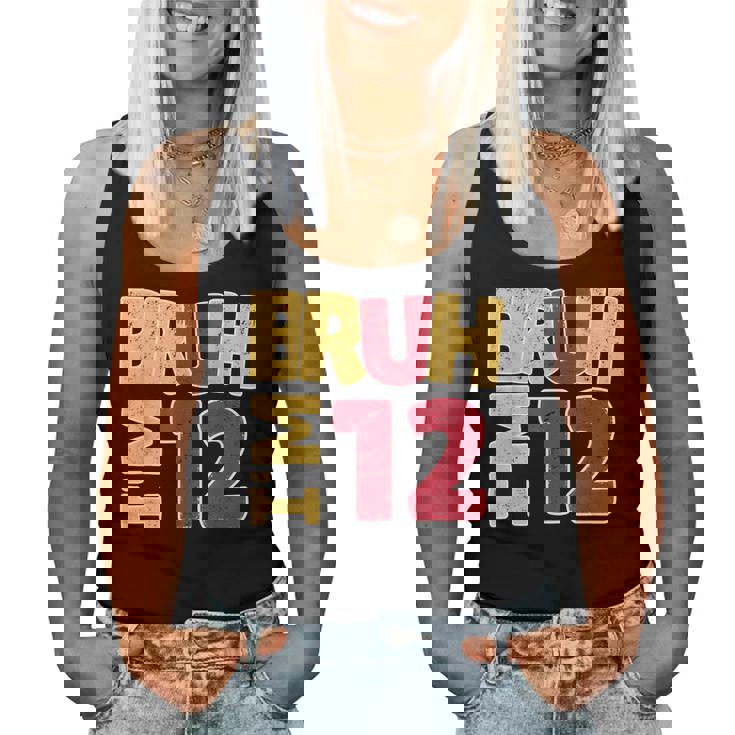 Bruh I'm 12歳 ギフト 男の子 女の子 It's My 12Th Birthday レディースタンクトップ