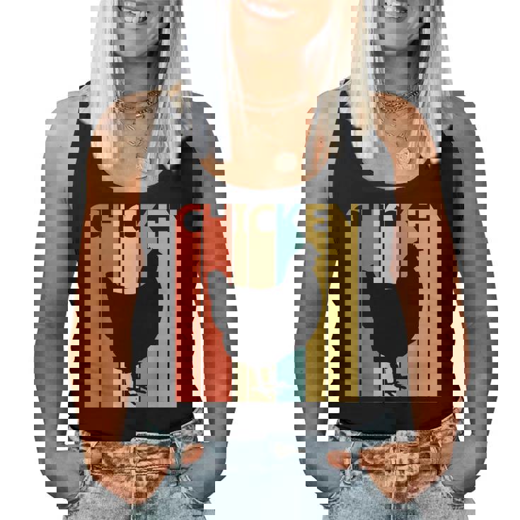 Chicken ニワトリ 動物 レディースタンクトップ