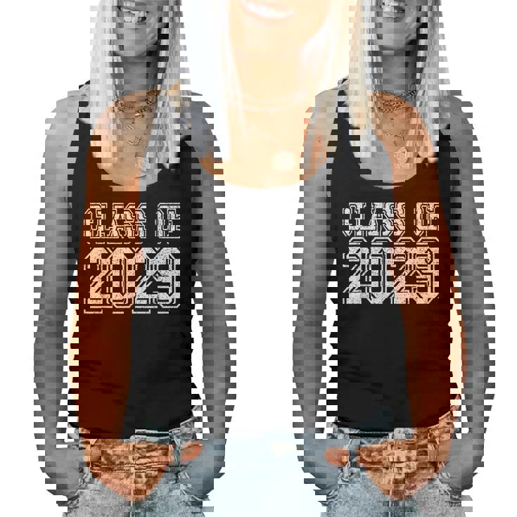 Class Of 2029 Graduate For Graduation レディースタンクトップ