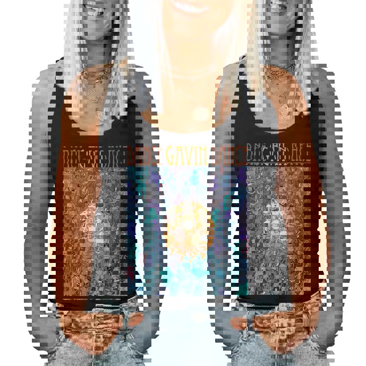 Dance Gavin Dance Mothership グラフィック Dance Gavin Dance レディースタンクトップ