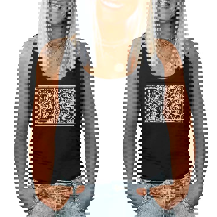 Dg Initials D G Nameurname Onomastics Onomatology レディースタンクトップ