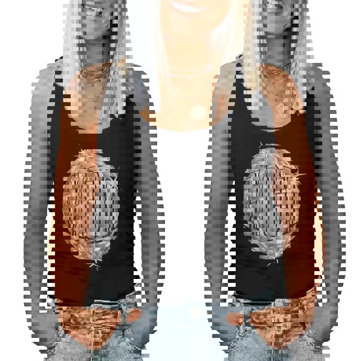 Disco Mom シルバー ディスコ ボール Mothers Who Disco レディースタンクトップ