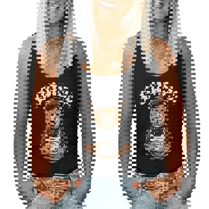 Barista Coffee Lover Espresso Caffeine レディースタンクトップ