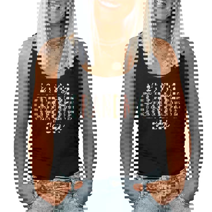 In My Grandma Era Leopard Letter Print Grandma Women Tank Top