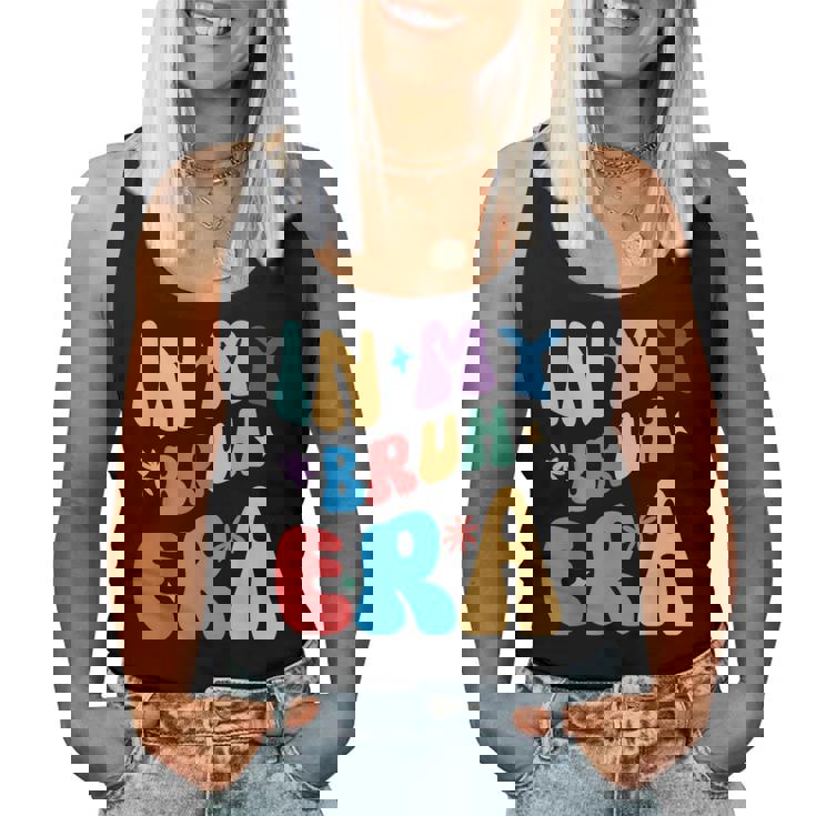 Groovy Cute Bruh メンズ レディース キッズ 面白い 兄弟 兄弟 レディースタンクトップ