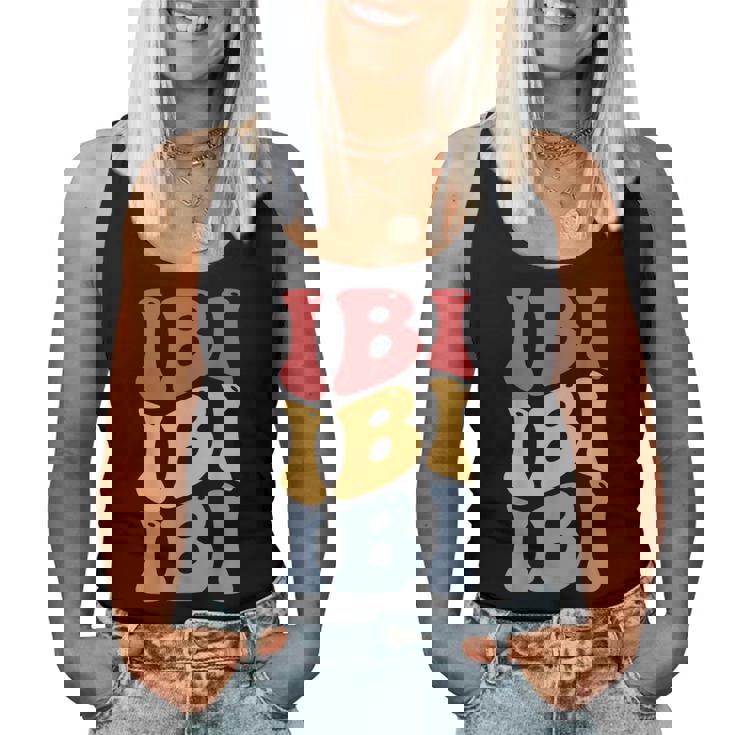 Ibi City Groovy レトロ レディースタンクトップ