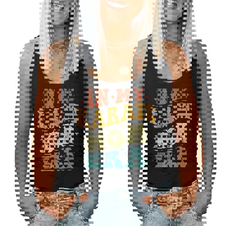 In My Karate Mom Era 面白い 空手 ママ ヴィンテージ 母の日 レディースタンクトップ