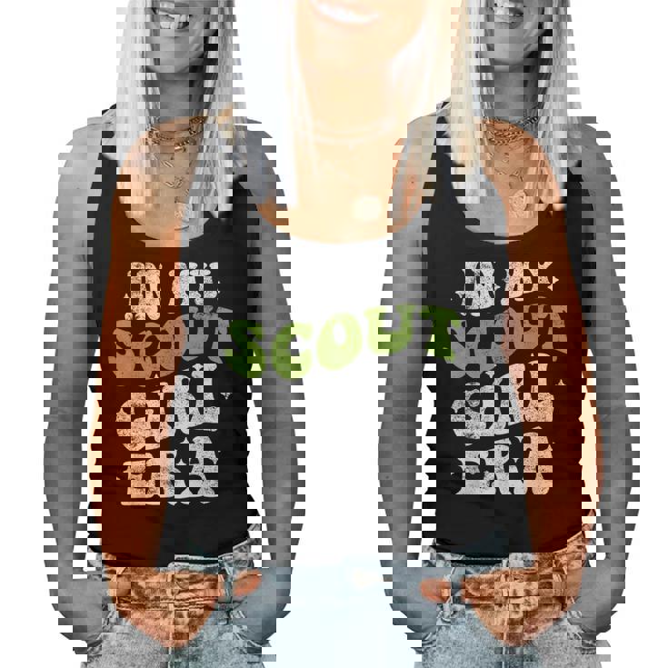 In Mycout Girl Era ファニースカウトガール スカウト キャンプ レディースタンクトップ