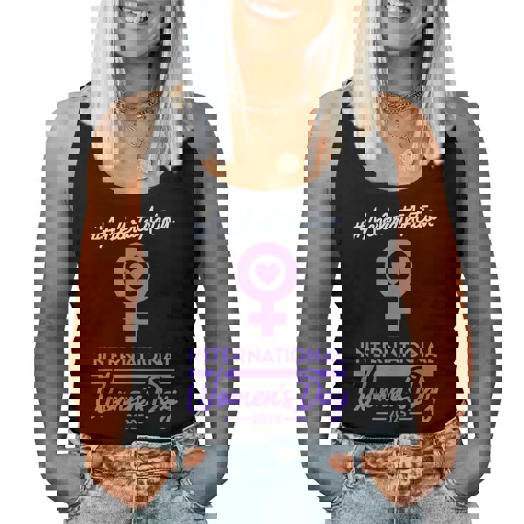 International Women's Day 2025 Accelerate Action Girls レディースタンクトップ