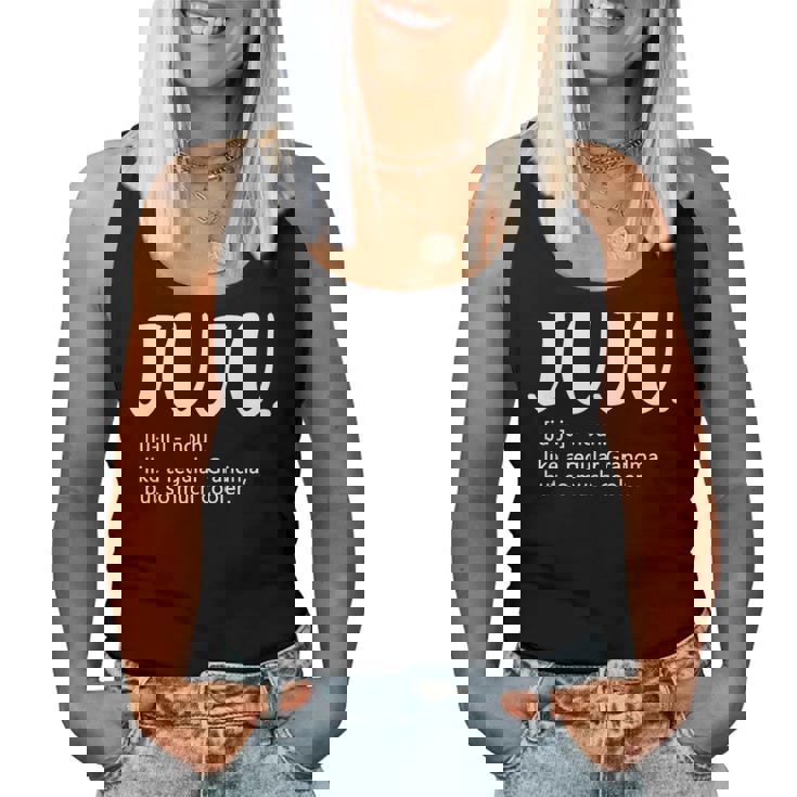 Juju For Mother's Day Idea For Grandma Juju Women Tank Top