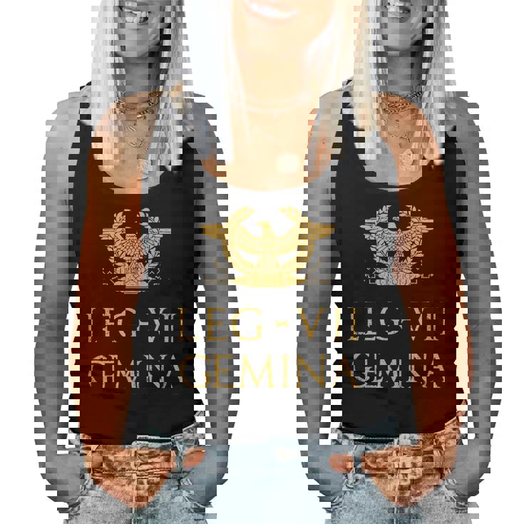 Legioii Gemina Aquila Romana Legión Romana Camiseta sin mangas para mujer