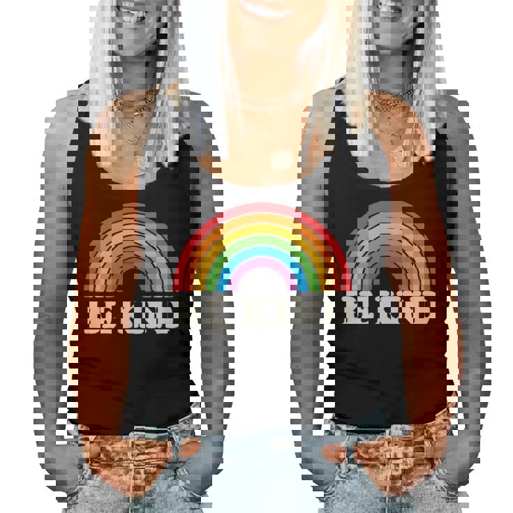 Lgbtq Be Kind Pocket Gay Pride Lgbt Ally Rainbowintage レディースタンクトップ