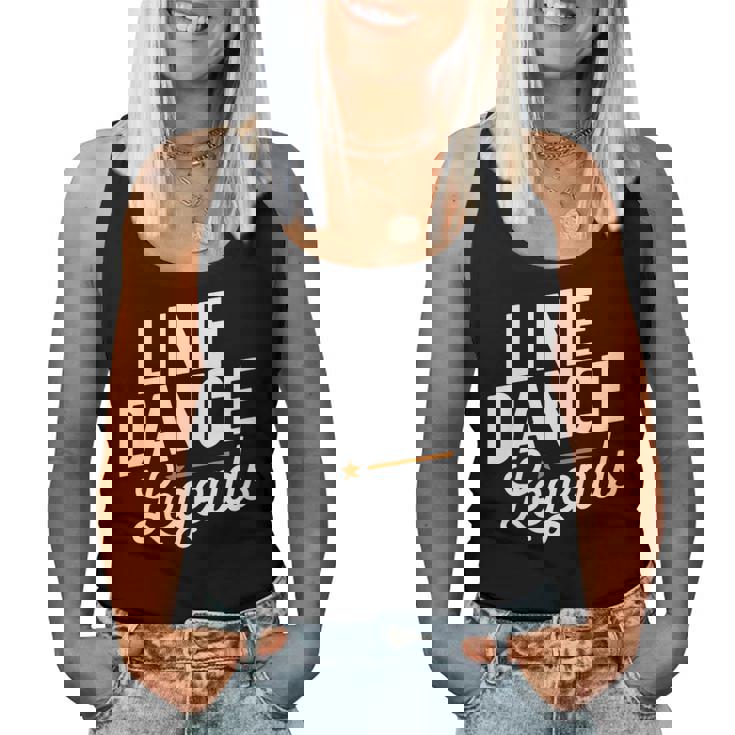 Line Dance Legends Citation De Danse Country Débardeur pour femme