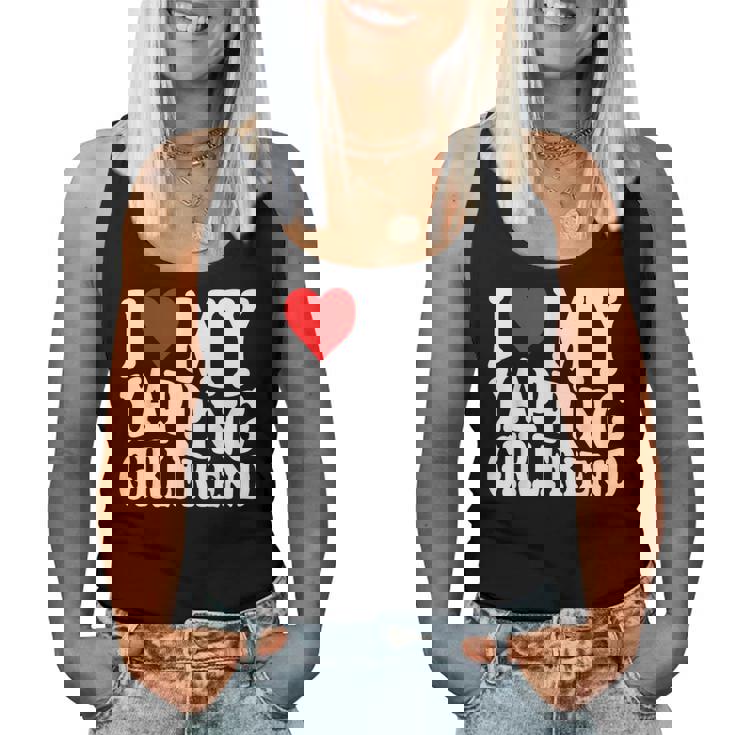 I Love My Yapping Girlfriend レディースタンクトップ