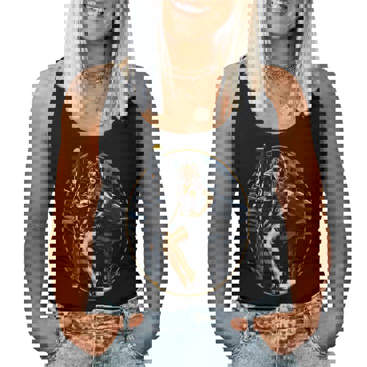 Pinup Girl Warbird 軍用航空機 航空機 レディースタンクトップ