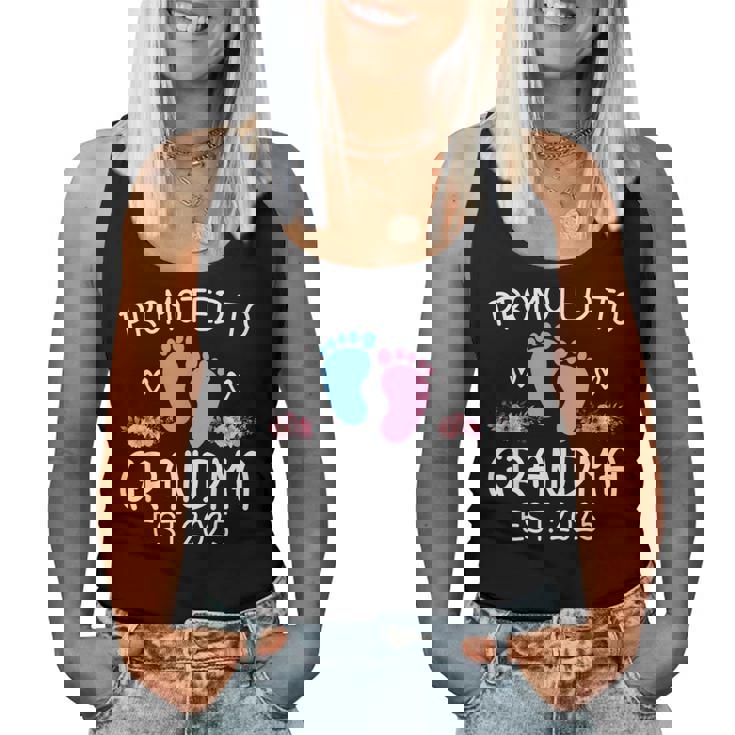 Promoted To Grandma 2025Oon To Be Grandma 母の日 2025 レディースタンクトップ