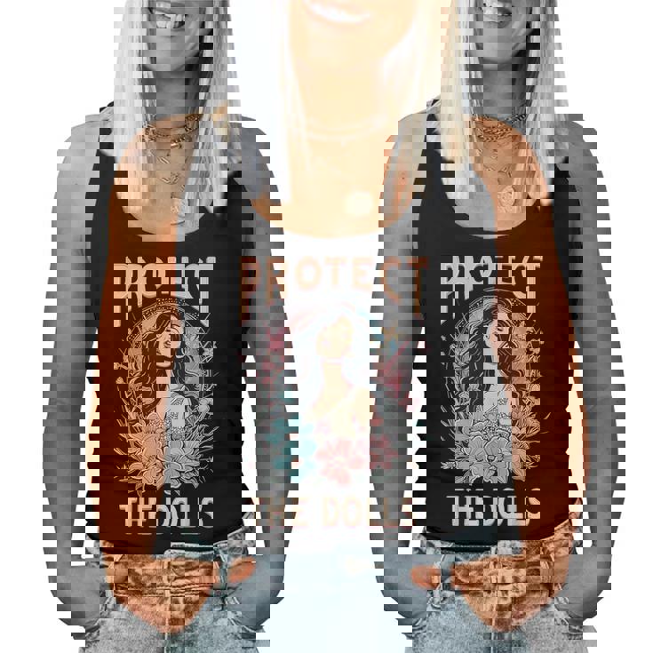 Protect The Dolls Transgender Visibility Tank Top - LGBTQIA+ Pride Shirt