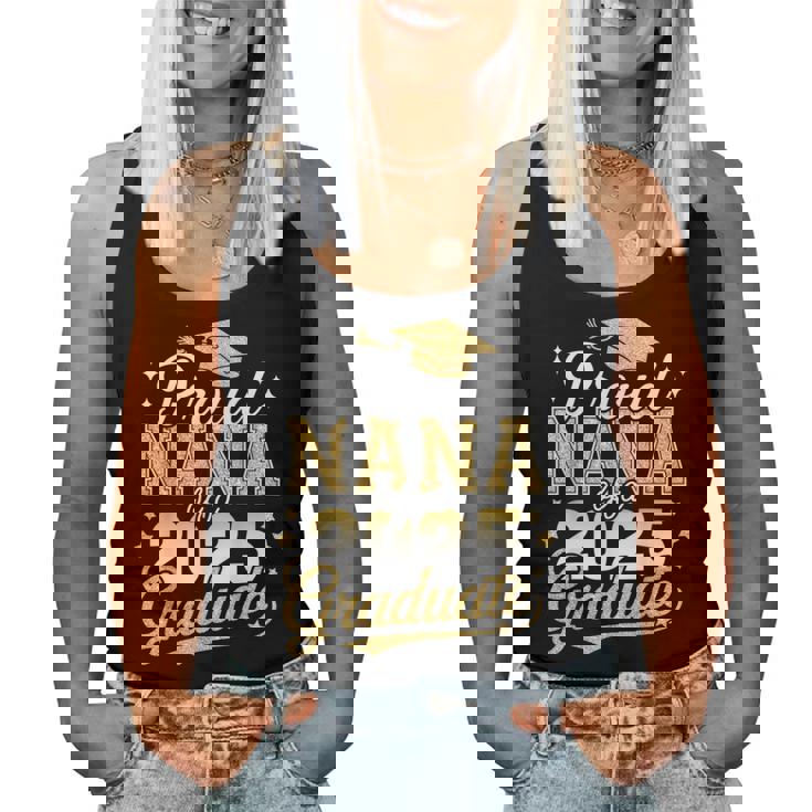 Proud Nana Of A Class Of 2025 Graduate Senior Graduation Women Tank Top