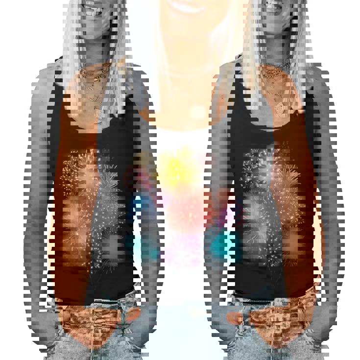 Pyrotechnics パイロマニック花火 パイロ爆発ロケット レディースタンクトップ