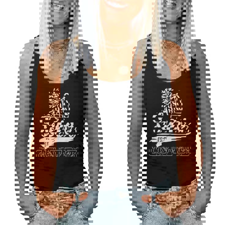 Senior Year Cheer Mom Class Of 2026 Cheerleader Graduation Women Tank Top