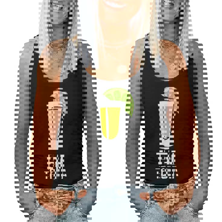 Team Tequila アルコール シンコ・デ・マヨ メキシカンテキーラ レディースタンクトップ