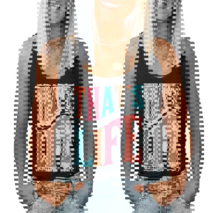 That Is Life Retro Groovyintage レディースタンクトップ