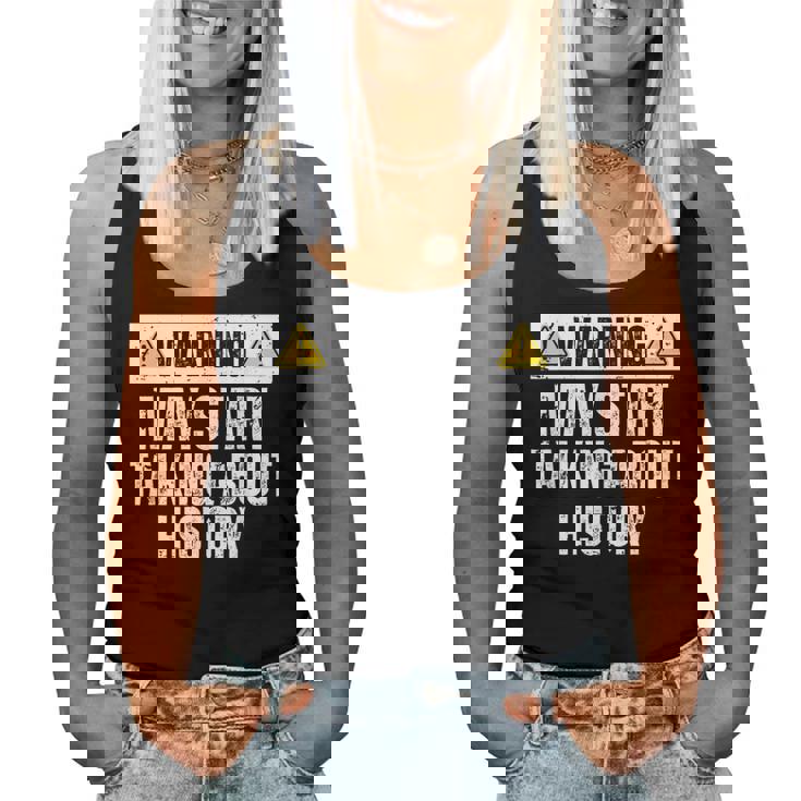 Historia Divertida Arte Para Hombres Es Historiadores Historia Profesores Camiseta sin mangas para mujer