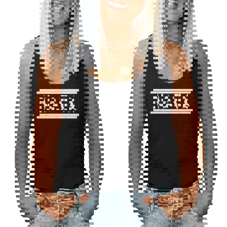 「Nana」ヘボン式「なな」「ナナ」下の名前 ローマ字 名入れ 名乗り ラテン文字 綴り レディースタンクトップ