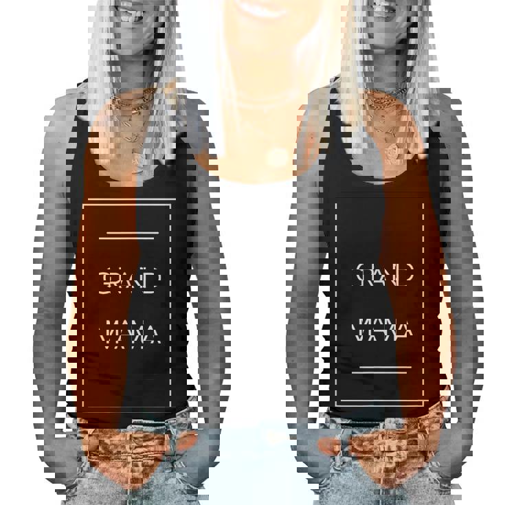 おばあちゃん、グランドママへのサプライズ妊娠発表ギフト レディースタンクトップ