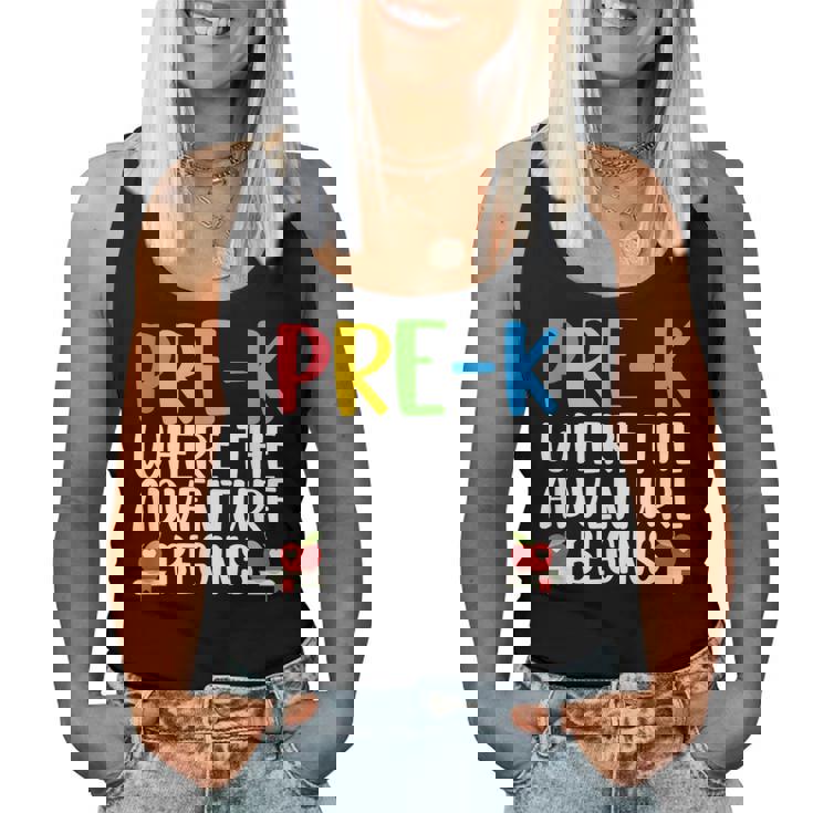 かわいい Pre-K Teacher chool Prek Teacher メンズ レディース レディースタンクトップ