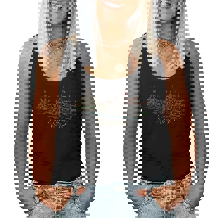 ウィーンシティオーストリアお土産ギフト 男性 女性 レディースタンクトップ