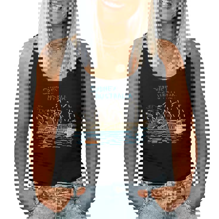 オーストラリアシドニーシティお土産ギフト 男性 女性 レディースタンクトップ