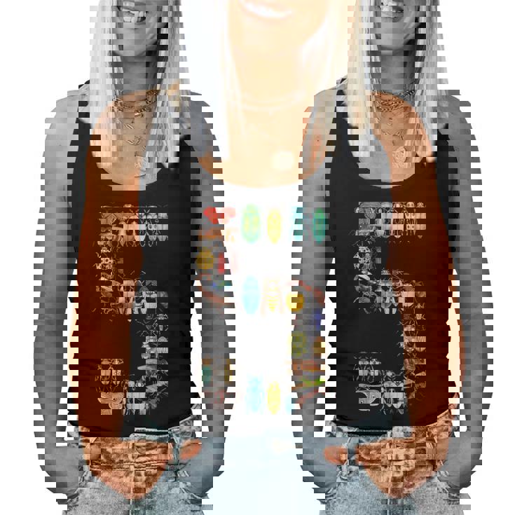 キッズ 5歳 誕生日 虫 虫 カブトムシ 男の子 女の子 5歳 レディースタンクトップ