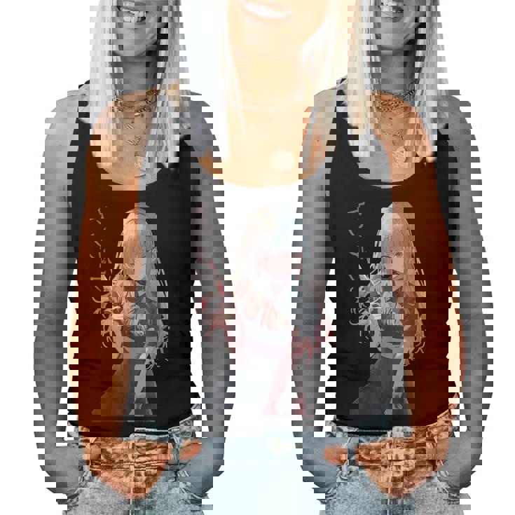 ジェスガオ ヤンデレ漫画 アニメ 女の子 キャラクター レディースタンクトップ