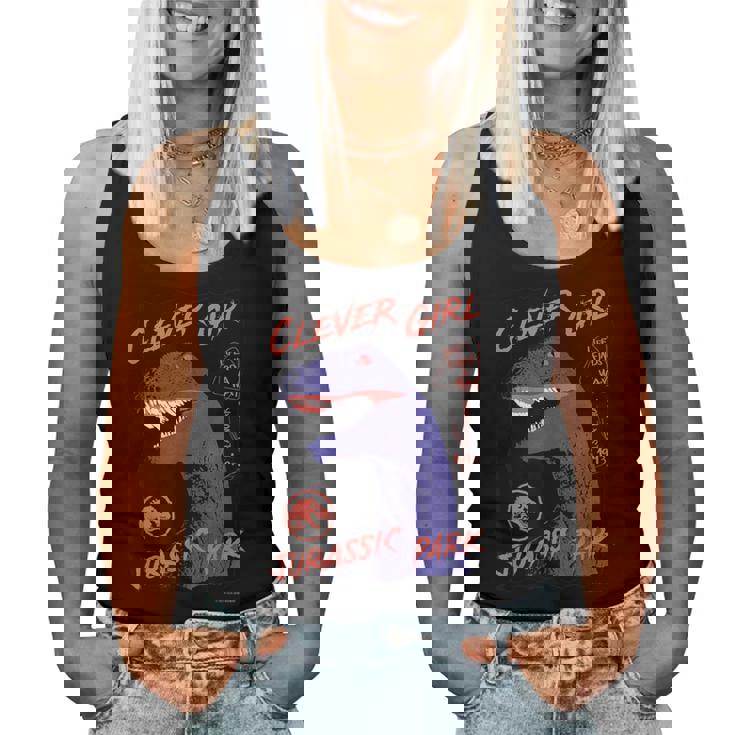 ジュラシック・ワールド Clever Girljurassic Park レディースタンクトップ