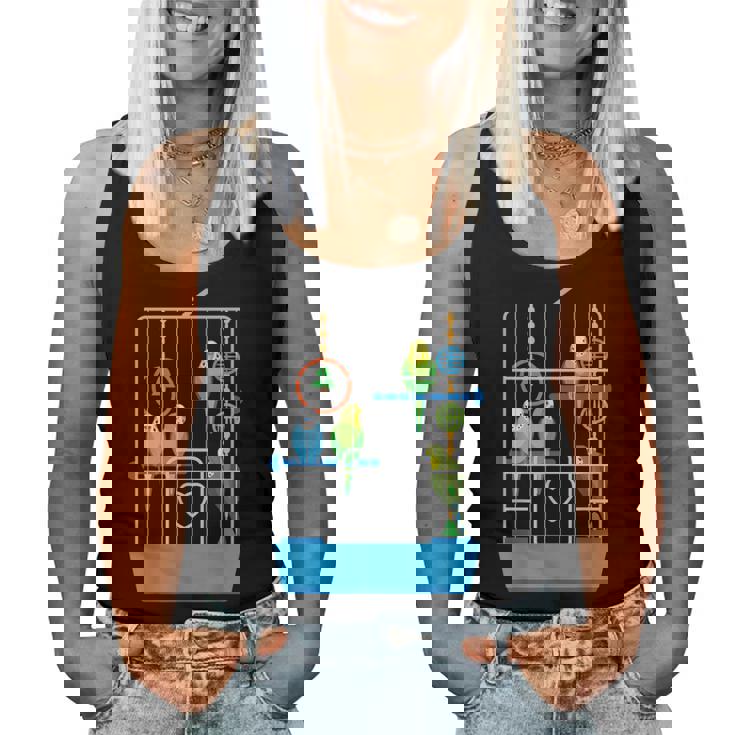 セキセイインコ かわいい 鳥 飼い主 ペット ギフト 女の子 レディースタンクトップ