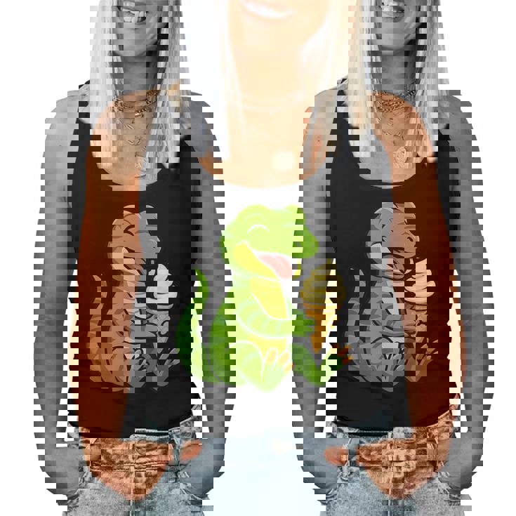 トカゲ アイスクリーム 動物園 動物好き カワイイ 男の子 女の子 キッズ レディースタンクトップ