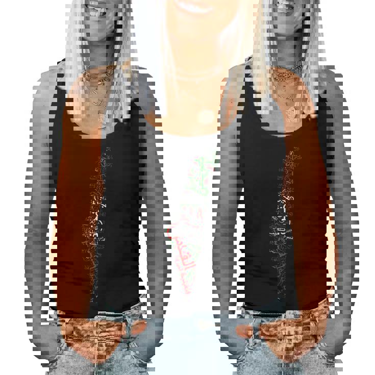 パレスチナ パレスチナの都市地図 男性 女性 ガザ レディースタンクトップ