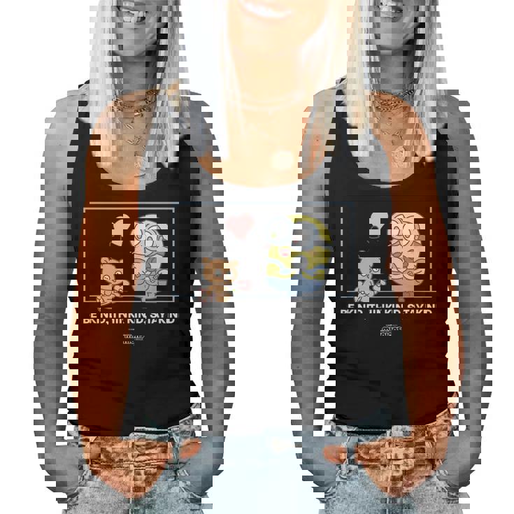 ミニオンズ ボブ&ティム Be Kind Think Kindtay Kind レディースタンクトップ