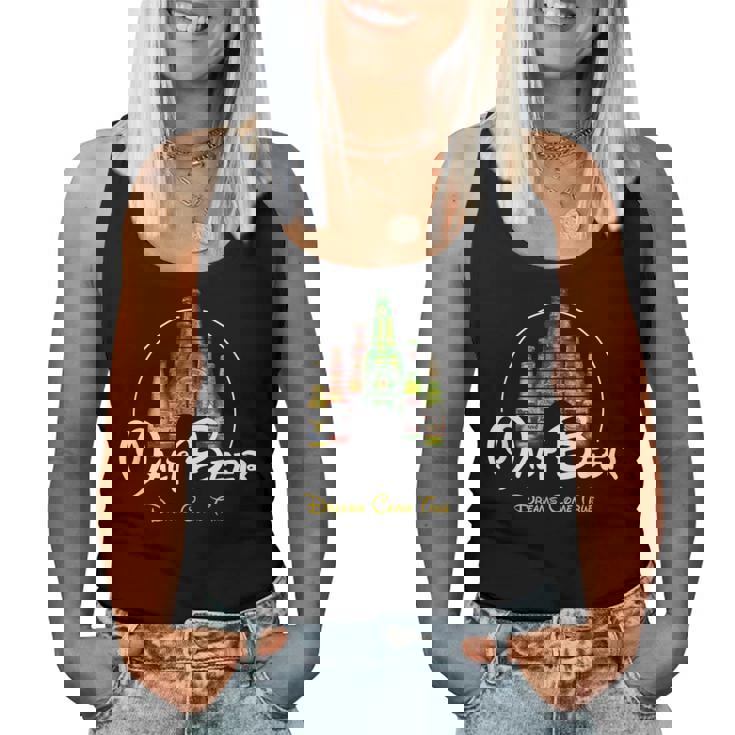 モルトビール、 Malt Beer Dreams Come True 面白いビールパロディー レディースタンクトップ