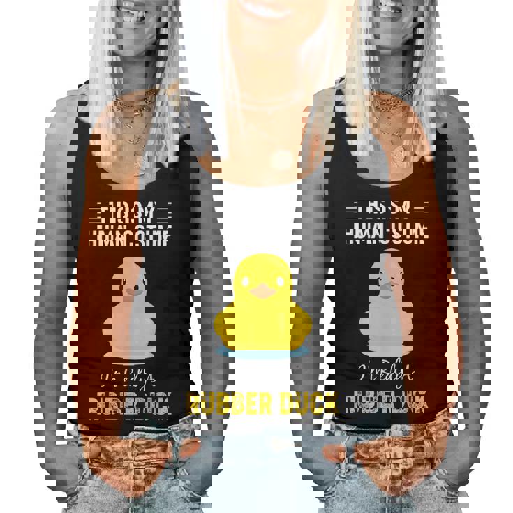 ラバーダックシャツ I'm Really A Rubber Duck レディースタンクトップ