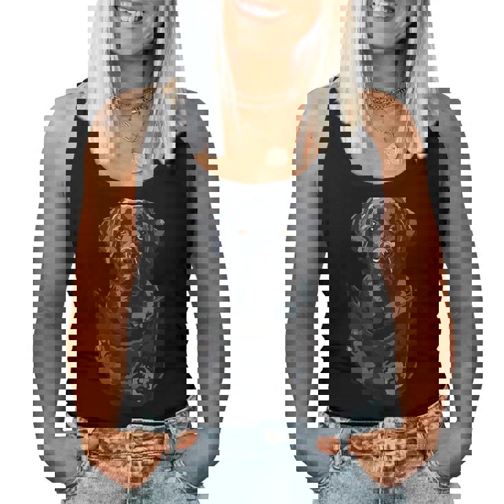 ラブラドール ポケット入り ブラックレトリバー おもしろ ブラック ラボ お母さん お父さん レディースタンクトップ