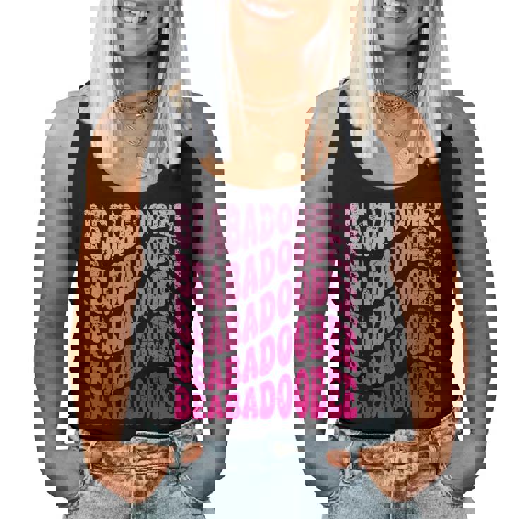 レトロ Beabadoobee 名前 パーソナライズ Beabadoobee レディースタンクトップ