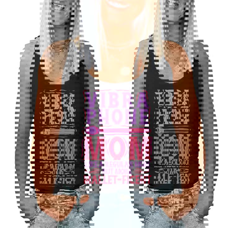 ヴィブラフォン マリンバibraphone Mom 長袖tシャツ レディースタンクトップ