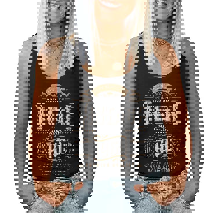 ヴィンテージ 1960 65歳の誕生日プレゼント 女性 男性 65歳 レディースタンクトップ