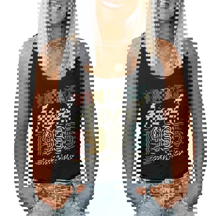 ヴィンテージ 1985年4月 40歳の誕生日プレゼント 男性 女性 レディースタンクトップ