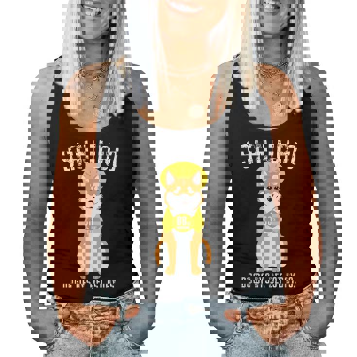 傘寿祝い 犬 柴犬 ちゃんちゃんこ 男性 女性 犬好き 80歳 Dog Days Best Days レディースタンクトップ