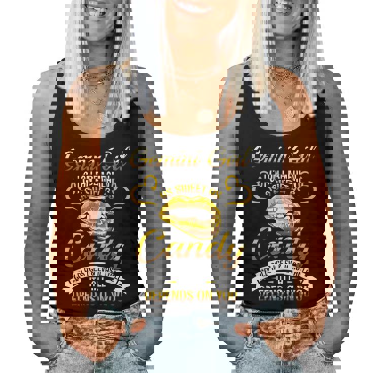 双子座 女の子 特性 事実 ホロスコープ 星座 レディースタンクトップ