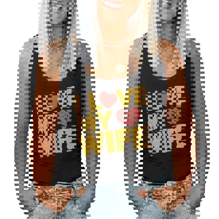 夫 妻 引用 I Love My Wifeays For Lover Husband レディースタンクトップ