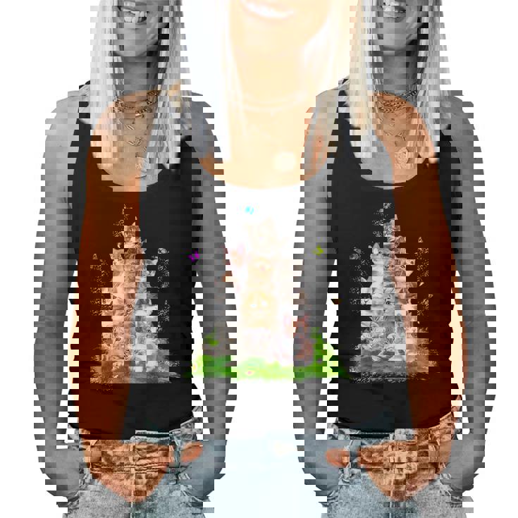 子猫好き 猫好き かわいい猫 レディース かわいい 子猫 男性 女性 レディースタンクトップ